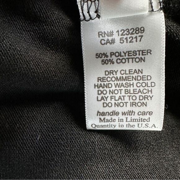 EUC Michael Lauren Long Sleeve Black w/ Gold Stars Pullover Crewneck Sweater S - Picture 6 of 13